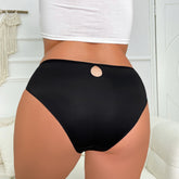 plus size g string Seamless sexy thong cheeky brief sheer black